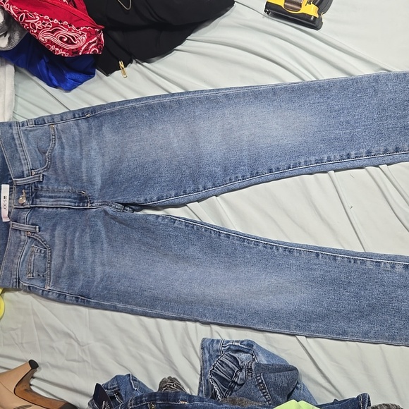 JOE'S Sz 25 HIGH RISE SKINNY CROP STRETCH JEANS PESSAC WASH - Picture 12 of 12